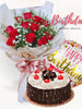 Crimson Love Cake Bundle