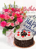 Passionate Bloom Cake Bundle